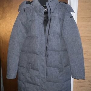 Helly Hansen Gray Puffer Jacket